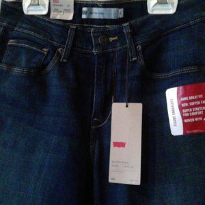Levi's MID RISE SKINNY Stretch Blue Jeans